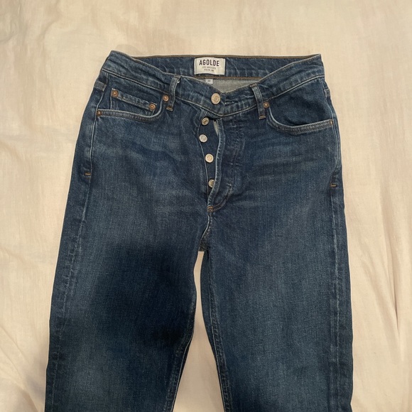 AGOLDE Nico High Rise Slim Jeans - Picture 4 of 4